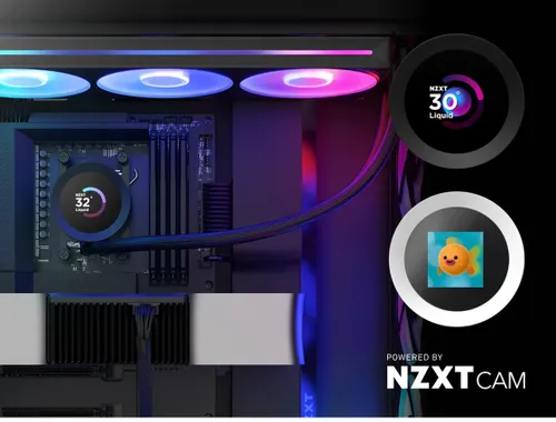 Chłodzenie wodne NZXT Kraken Plus 360 RGB Czarny