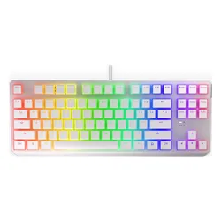 Klawiatura Endorfy Thock TKL Pudding Onyx White Kailh Blue (EY5A007)