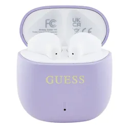 Słuchawki nauszne GUESS + Słuchawki douszne GUESS Fioletowy
