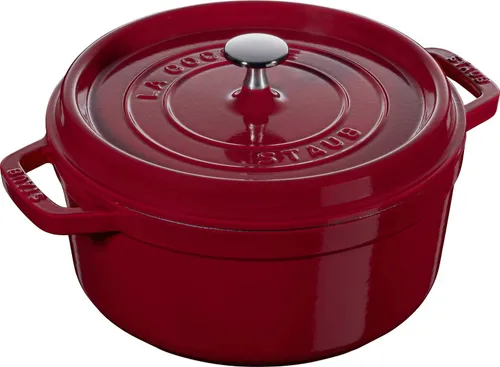 Garnek żeliwny okrągły 6.7 ltr, kasztanowy STAUB LA COCOTTE Kasztanowy