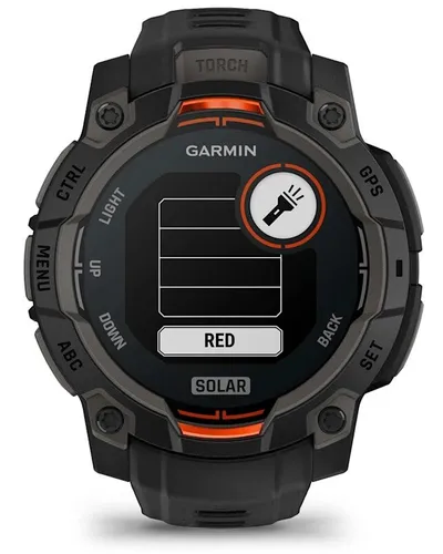 Smartwatch GARMIN Instinct 3 45mm Solar Czarny