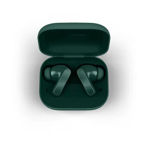Słuchawki bezprzewodowe Motorola Moto Buds Bass Posy Green Dokanałowe Bluetooth 5.3 Zielony