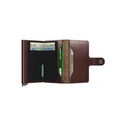 Portfel kieszonkowy Secrid Miniwallet Premium Dusk - dark brown