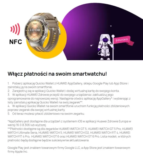 Smartwatch Huawei Watch Ultimate 2 AI 48mm Czarny + DJI Osmo Action 5 Pro