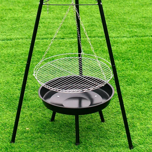 Grill węglowy VELACO VL08-BLACK Czarny