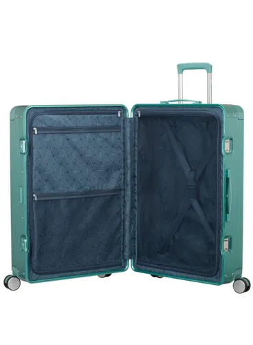 Walizka duża American Tourister Soundbox Alu - dusty turquoise
