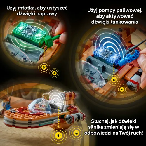 LEGO 75420 Star Wars SMART Play Śmigacz Luke’a Skywalkera