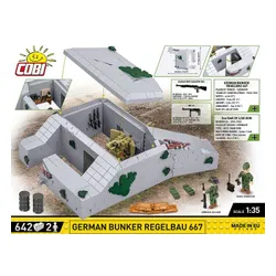 Cobi Klocki Klocki German Bunker Regelbau 667 642 klocki