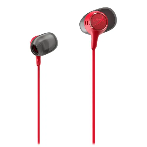 Słuchawki przewodowe z mikrofonem HyperX Cloud Earbuds III Douszne Czerwony