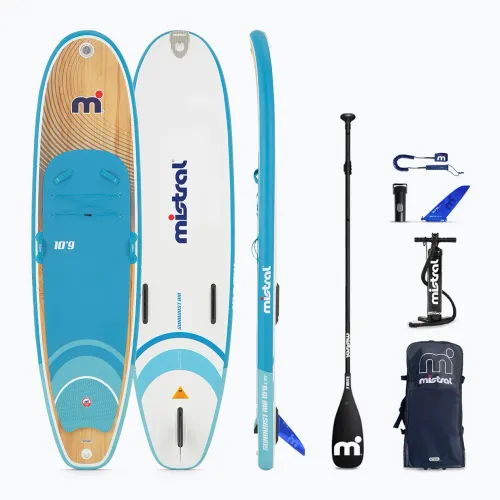 SUP доска Mistral Sunburst Air 10'9 синий/белый