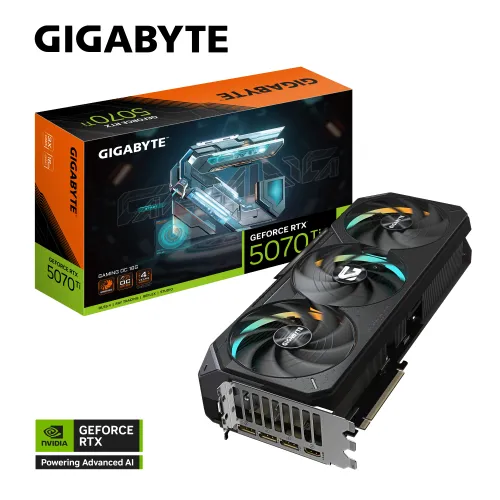 Karta graficzna Gigabyte GeForce RTX 5070 Ti GAMING OC 16GB GDDR7 256bit DLSS 4