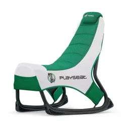 Fotel Playseat Champ NBA-Boston Celtics Gamingowy do 122kg Tkanina Biało-zielony