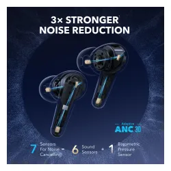 Słuchawki bezprzewodowe Soundcore Liberty 4 Pro Dokanałowe Bluetooth 5.3 Zielony