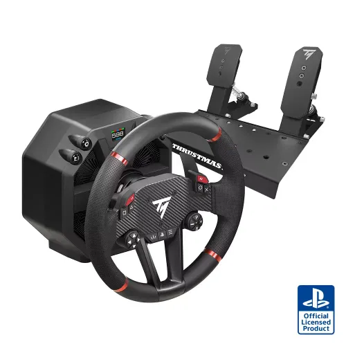 Kierownica Thrustmaster T598 Direct Axial Drive do PC, PS4, PS5 Force Feedback + Słuchawki Sony INZONE H5 Czarny