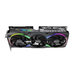 Karta graficzna PNY GeForce RTX 5070 Ti Overclocked Triple Fan ARGB 16GB GDDR7 256bit DLSS 4