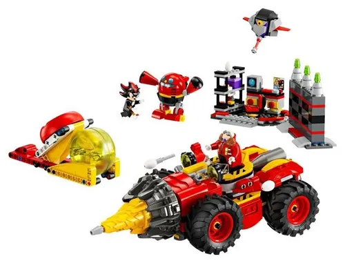 LEGO Sonic 76999 Super Sonic против Egg Drillster