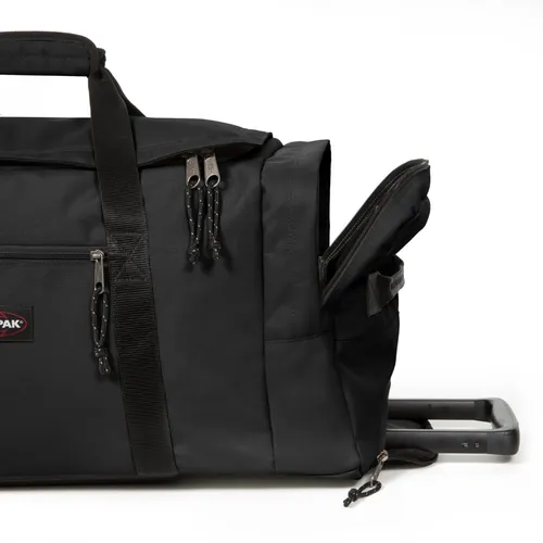 Eastpak Leatherface M + Orta Seyahat Çantası - siyah