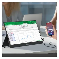 Monitor ZEUSLAP AT156 15.6" 1920x1080px IPS 4 ms