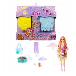 LALKA BARBIE COLOR REVAL zestaw prezentowy SŁOŃCE I DESZCZ HCD24