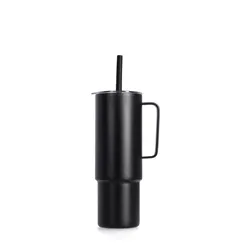Kubek turystyczny MiiR All Day Straw Cup - black
