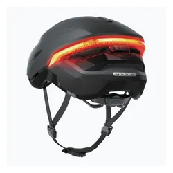 Kask rowerowy z kierunkowskazami ABUS Hyp-E volcano titan