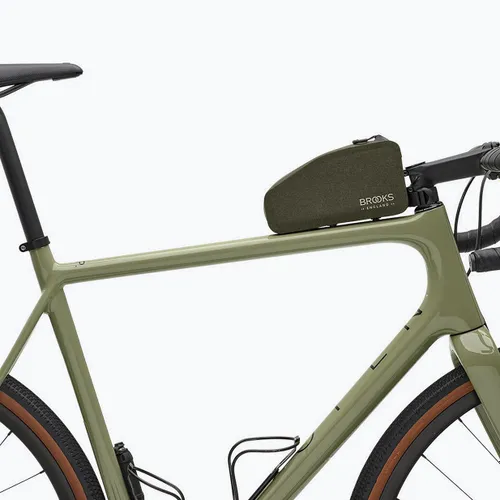 Torba rowerowa na ramę Brooks England Scape Top Tube with bolts 0,9 l mud green