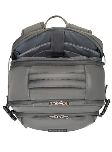 Рюкзак WITTCHEN Free on Board набор расширяемый дорожный серый 26 l