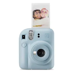 Aparat FUJIFILM Instax Mini 12 Niebieski Pokrowiec + Album + Ramki + Sznurek + Klamerki