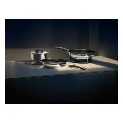 WMF Click and Serve 24 cm - patelnia nieprzywierająca ze stali nierdzewnej bez rączki