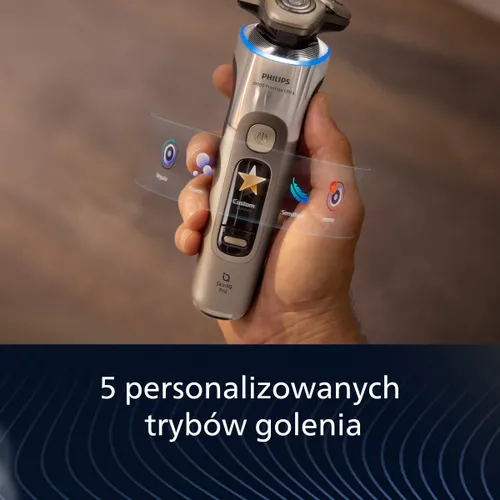 Golarka PHILIPS Seria i9000 Prestige Ultra SkinIQ Pro XP9403/31 Na mokro i sucho