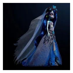 LALKA MONSTER HIGH Skullector Emily, Tim Burton’s Gnijąca panna młoda