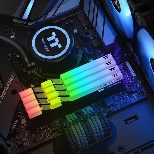 Pamięć Thermaltake Toughram RGB, DDR4, 16 GB, 4000MHz, CL19 (R009D408GX2-4000C19A)