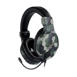 Słuchawki przewodowe z mikrofonem BigBen PS4 Gaming Headset V3 Nauszne Zielony