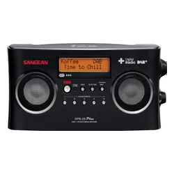 Radioodbiornik Sangean HEDONIC 250 DPR-25+ Radio FM DAB+ Czarny