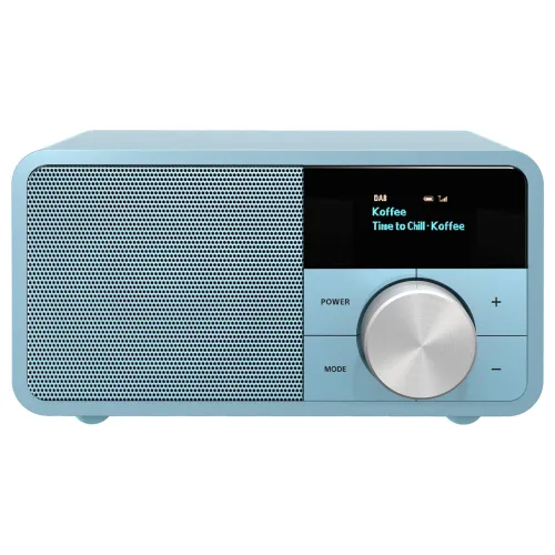 Radioodbiornik Sangean GENUINE MINI dab+ DDR-7 Radio FM DAB+ Bluetooth Niebieski