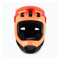 Kask rowerowy POC Otocon Race MIPS fluorescent orange avip/uranium black matt