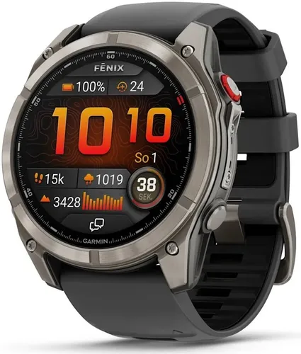 Zegarek sportowy GARMIN Fenix 8 Pro 51mm Czarny