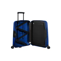 Walizka kabinowa Samsonite S'Cure - cool blue / black