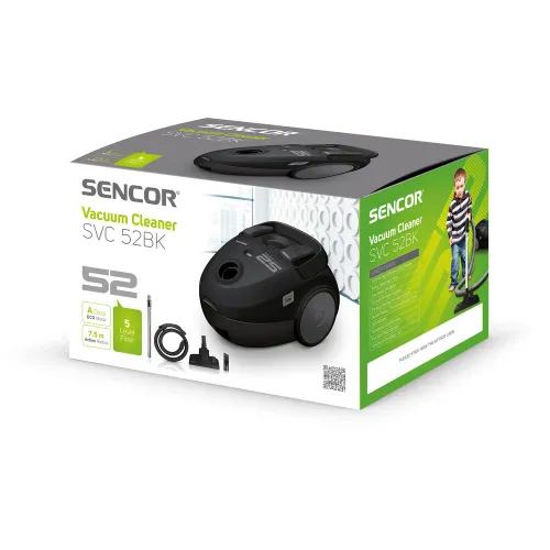 Пылесос Sencor SVC 52BK-EUE3 700W