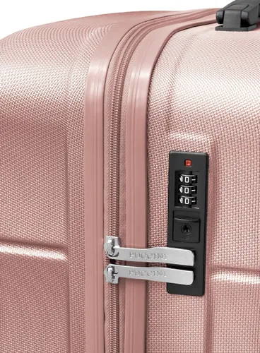 Walizka średnia Puccini Cairo - rose gold