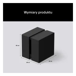 Subwoofer Sony BRAVIA Theatre Sub 9 SA-SW9 600W Aktywny Bezprzewodowy Czarny