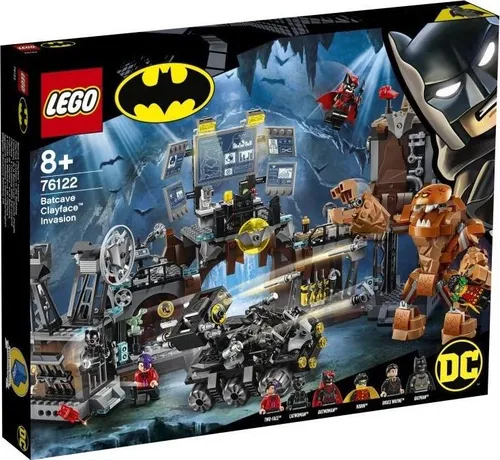 Конструктор Lego DC атака глиняного лица на пещеру Бэтмена (76122)