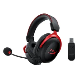 Наушники геймерские / игровые HyperX Cloud II Wireless Black (HHSC2X-BA-RD / G)