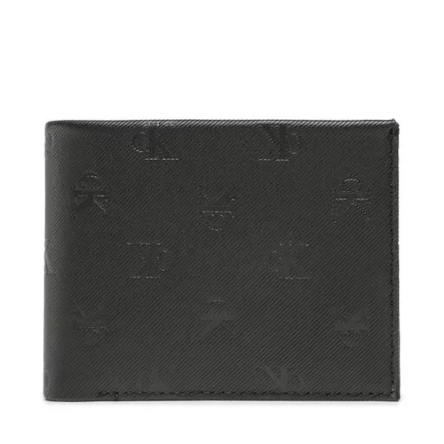 Большой мужской кошелек Calvin Klein Jeans Monogram Soft Bifold + Card AOP K50K510438 0GJ