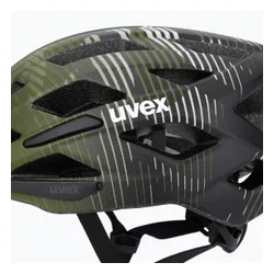 Kask rowerowy dziecięcy UVEX Air Wing 2 CC dark olive/black matt