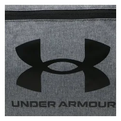 Bag Under Armour UA necontestat 5.0 Duffle MD 1369223-012 Pitch Graymedium Heather / Negru / Negru