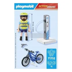 PLAYMOBIL ACT!ON HEROES 71732 ROWEROWY PATROL POLICYJNY zestaw dla dzieci