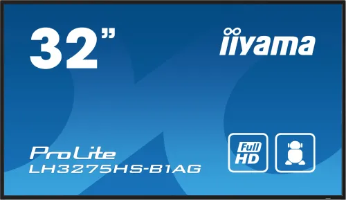 Monitor iiyama ProLite LH3275HS-B1AG Digital Signage 31,5" Full HD IPS 60Hz 8ms Profesjonalny Wielkoformatowy
