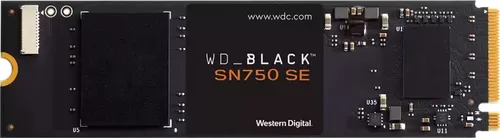 WD Black SN750 SE SSD 1 TB M. 2 2280 PCI-E x4 Gen4 NVMe (WDS100T1B0E)