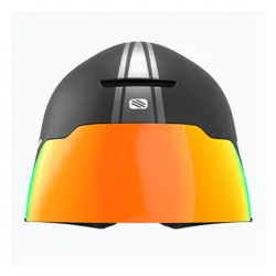 Kask rowerowy Rudy Project Wingdream black matte/multilaser orange